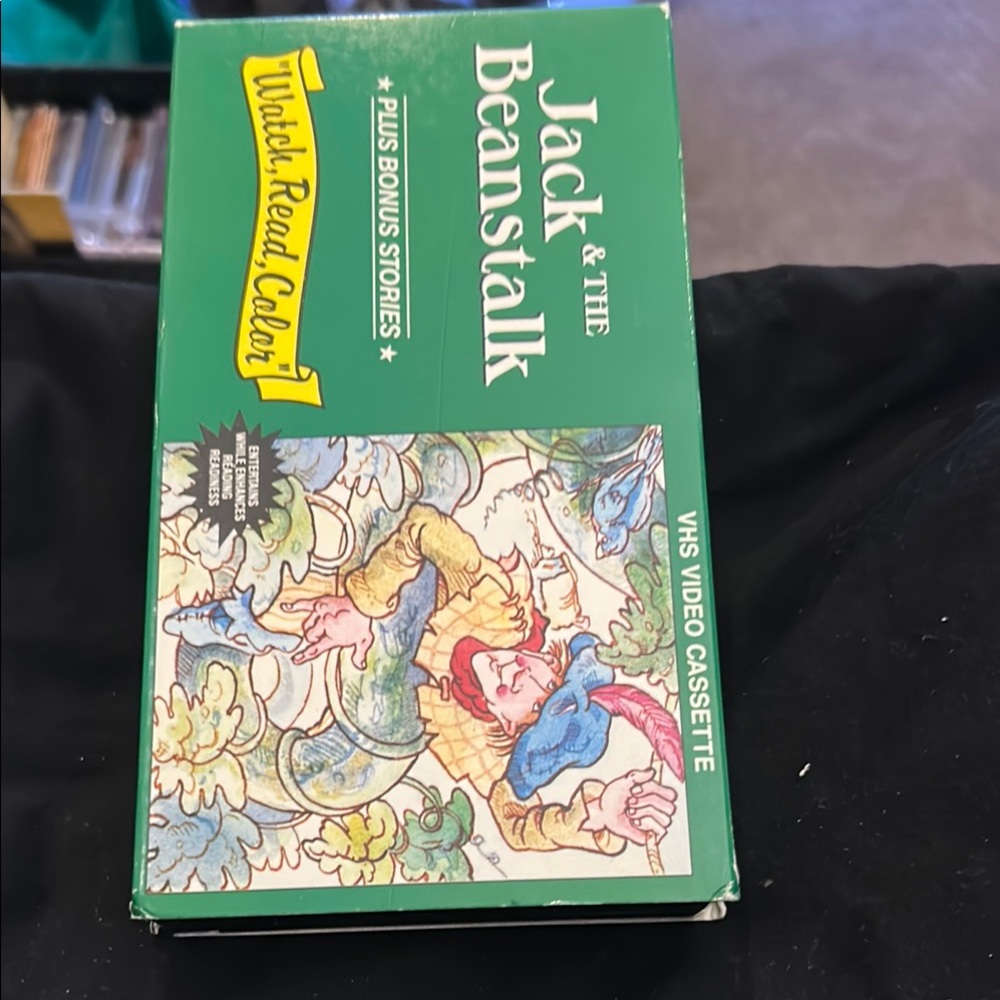 Jack & The Beanstalk VHS Video Cassette